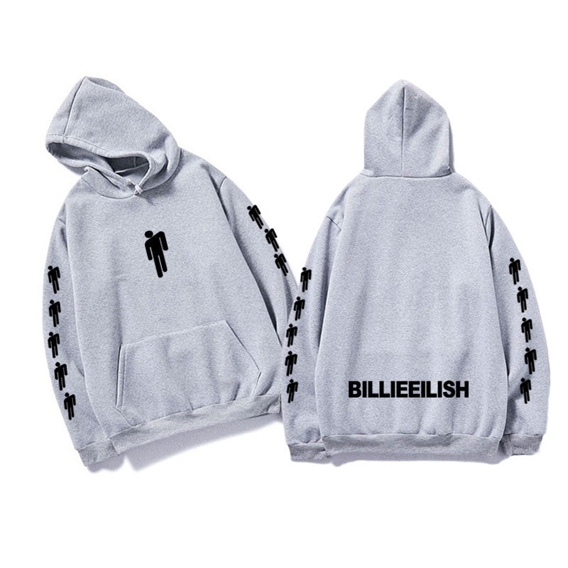 Printed hooded sweatshirt