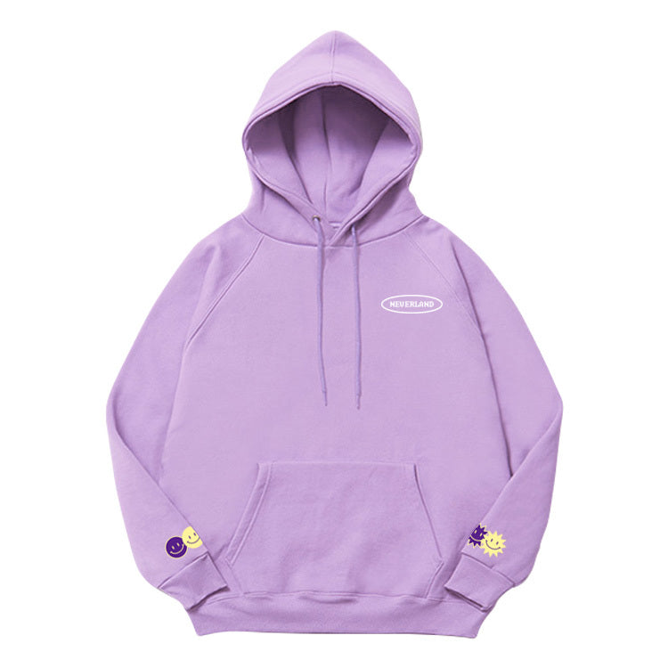 Same Paragraph Taro Purple Print Sweatshirt