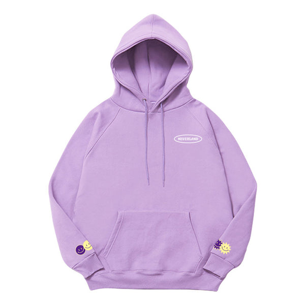 Same Paragraph Taro Purple Print Sweatshirt