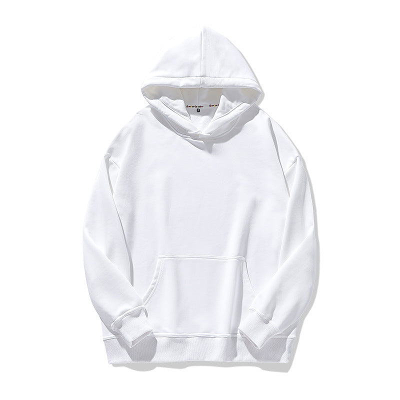 Solid Color Pullover Hoodie Autumn And Winter