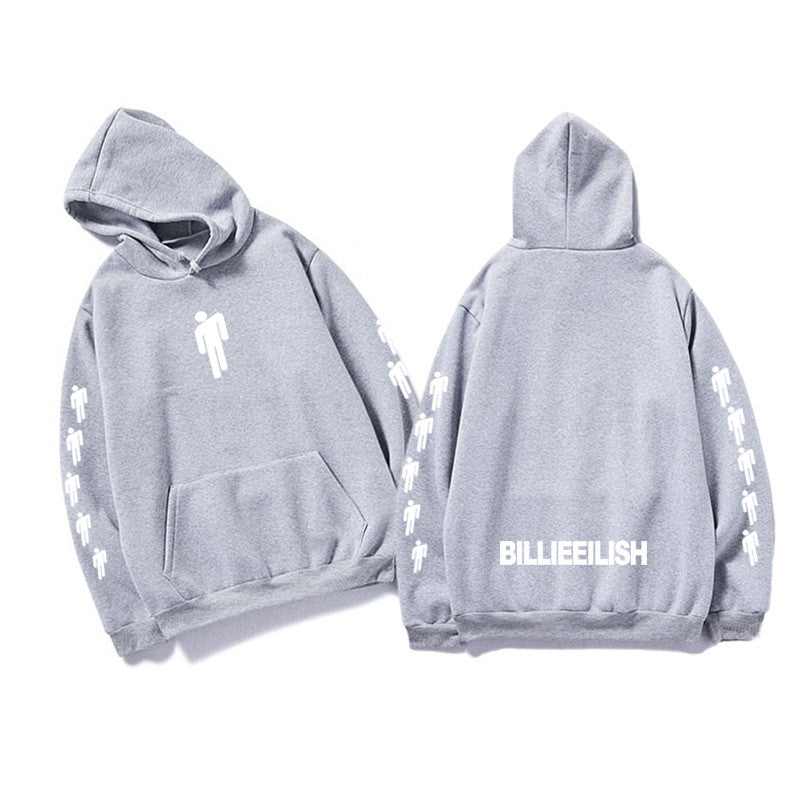 Printed hooded sweatshirt