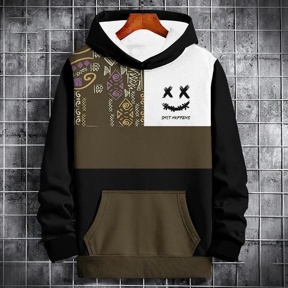 New Autumn Hoodie For Men 3d Ethnic Pattern