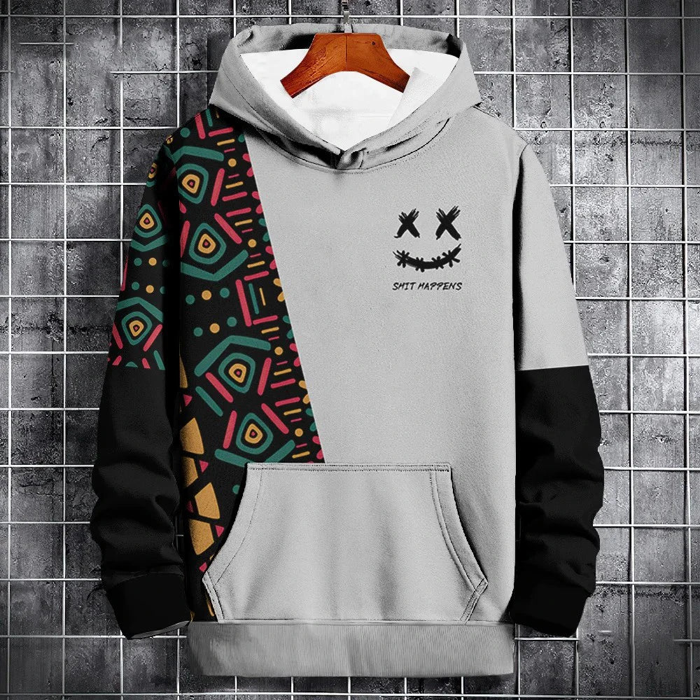 New Autumn Hoodie For Men 3d Ethnic Pattern