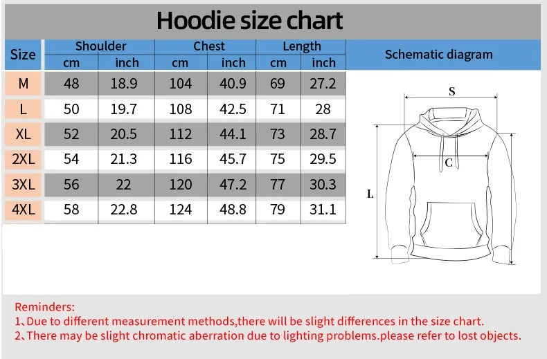 Autumn Winter Vintage Men's Hoodie Streetwear