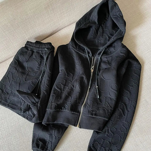 Fall Winter Tracksuit with Shorts