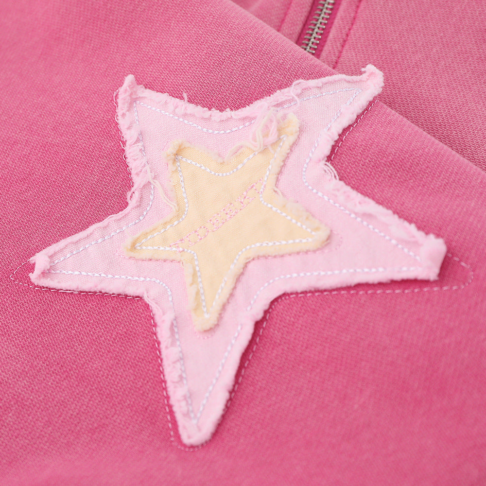 Five-pointed Star Paste Cloth Embroidery